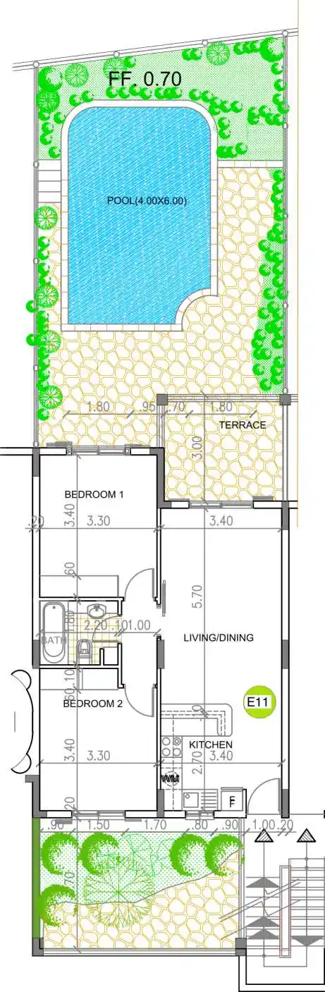 2 Bedrooms Bedrooms, 2 Rooms Rooms,1 BathroomBathrooms,Квартира,Для продажи,1717